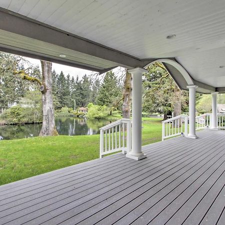 Contemporary Tacoma Cottage With Deck And Pond! Zewnętrze zdjęcie