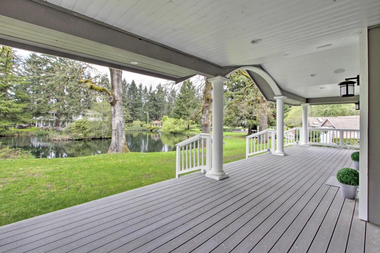 Contemporary Tacoma Cottage With Deck And Pond! Zewnętrze zdjęcie