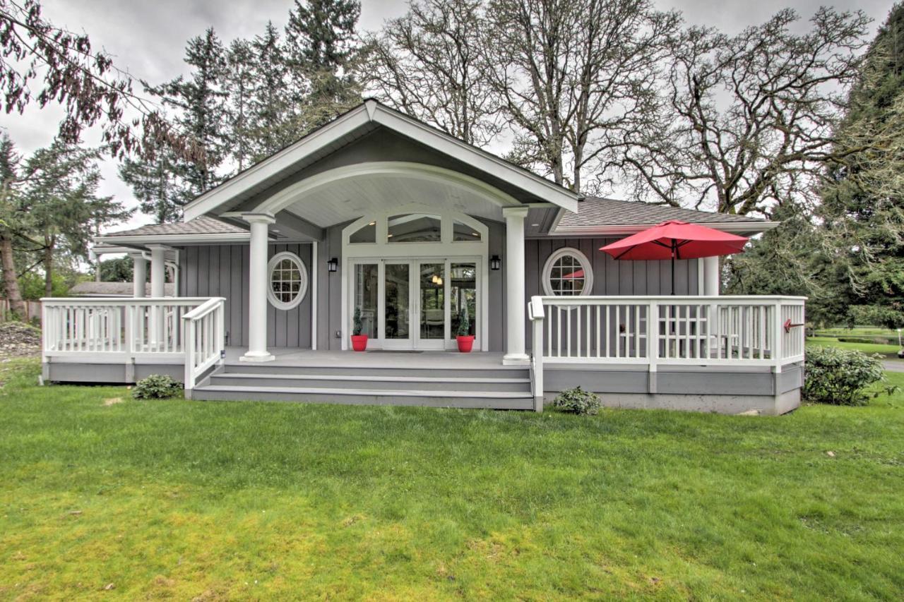 Contemporary Tacoma Cottage With Deck And Pond! Zewnętrze zdjęcie